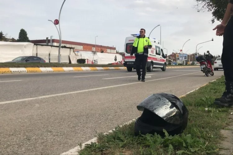 Edirne’de otobüs, otomobil ve motosiklet kaza yaptı