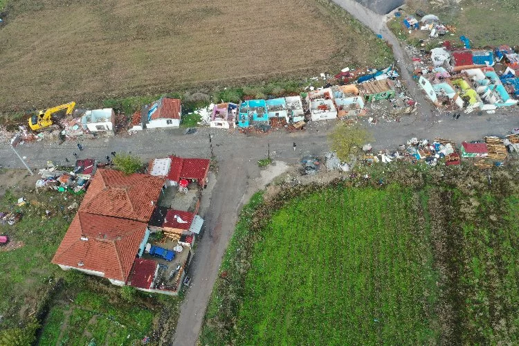 Edirne’de su basan 21 ev yeniden yapılacak