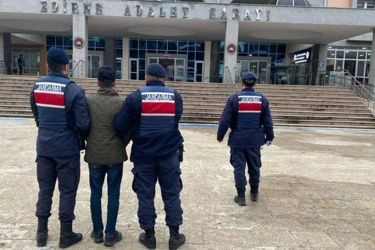 Edirne’de terör örgütü üyesi 1 kişi yakalandı