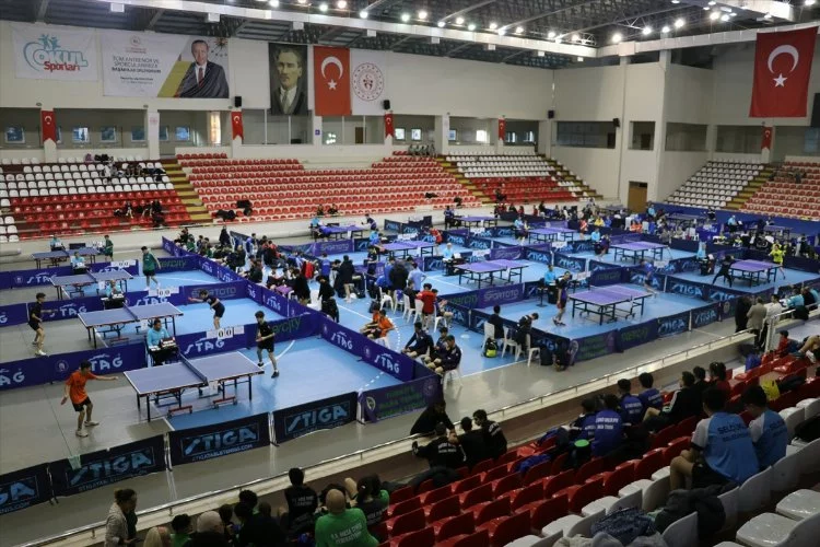 Gençler Masa Tenisi Türkiye Şampiyonası başladı