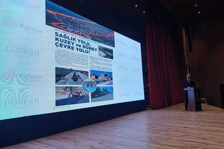 Gürkan, 10 yıllık projelerini anlattı