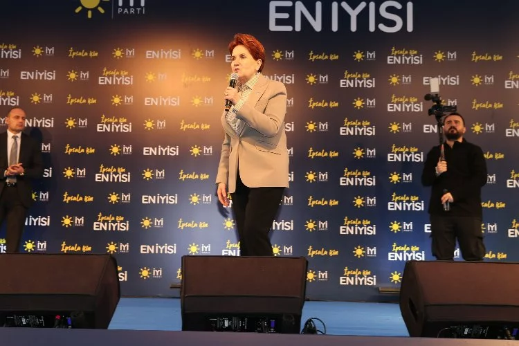 İYİ Parti Genel Başkanı Akşener Edirne'de iftar programında konuştu