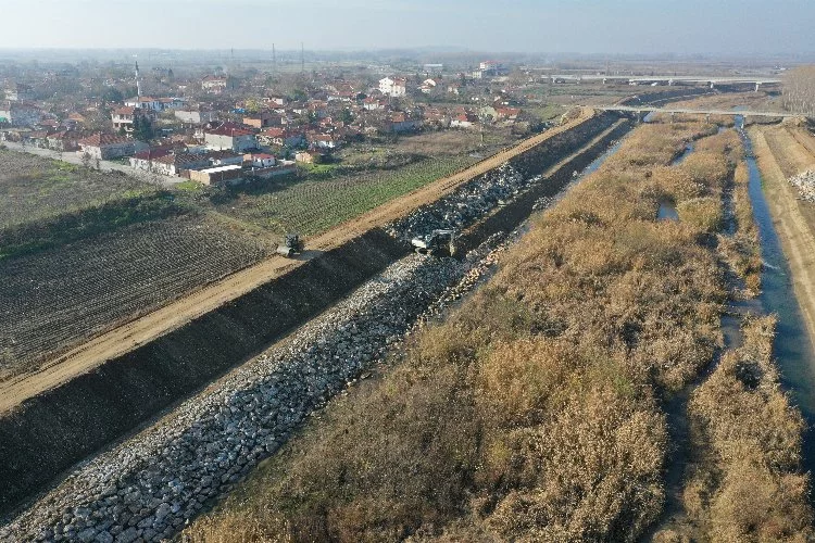 Kanal Edirne’nin seddeleri güçlendiriliyor