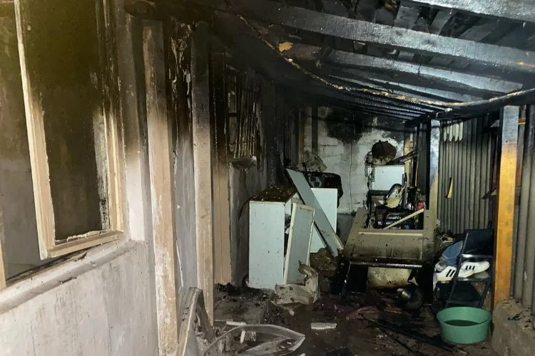 Kırklareli'nde bir evde yangın çıktı