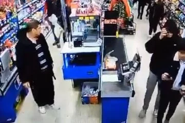 Markette alışveriş yapan kadına taciz
