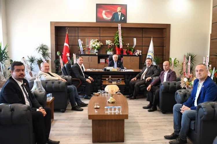 Özcan, CHP İl Genel Meclis üyelerini ağırladı
