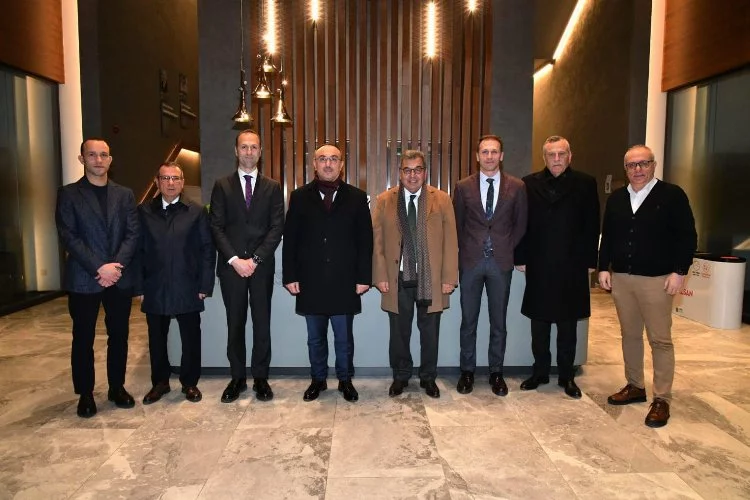 Soytürk Çerkezköy'de tekstil firmalarını ziyaret etti