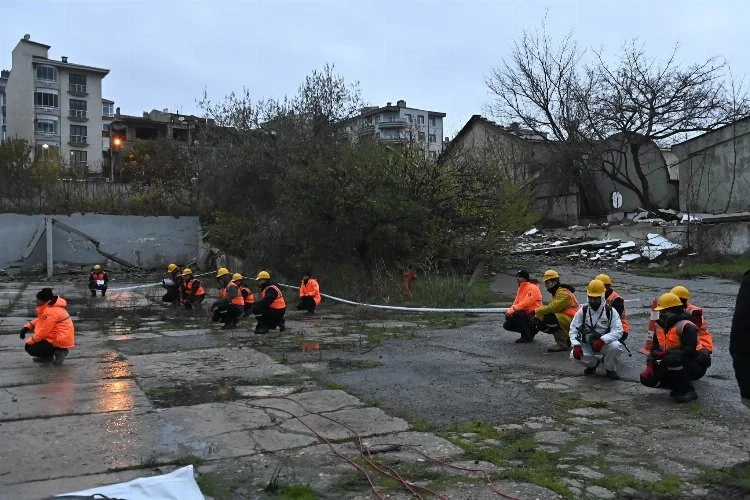 SPAK’dan Süleymanpaşa’da deprem tatbikatı
