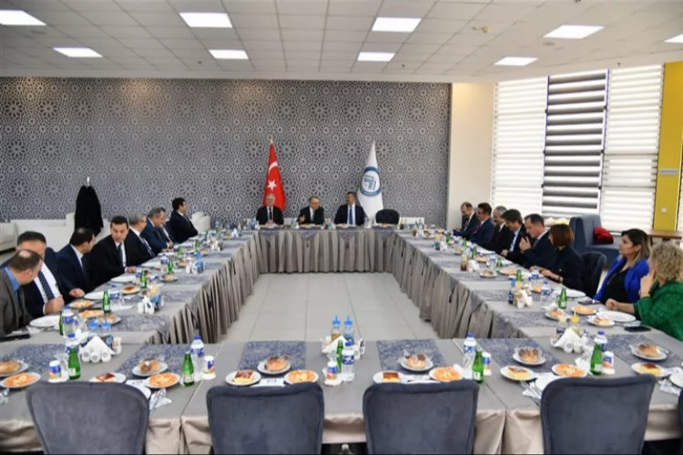 Tabakoğlu, ÜAK Yönetim Kurulu toplantısında