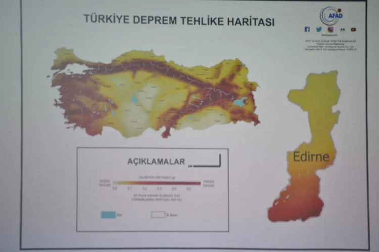 Taşkın, deprem ve nükleer santraller: İşte Edirne’nin afet riskleri!