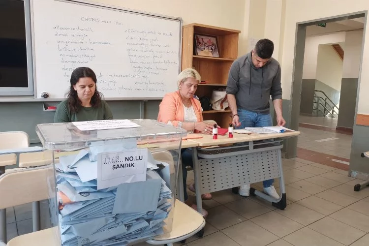 Edirne'de oy verme işlemi sona erdi